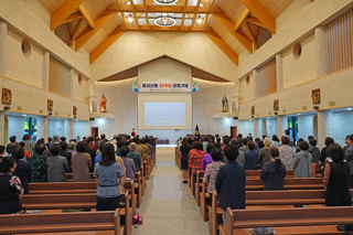 창립 35주년 기념행사(장소: 화서동성당)